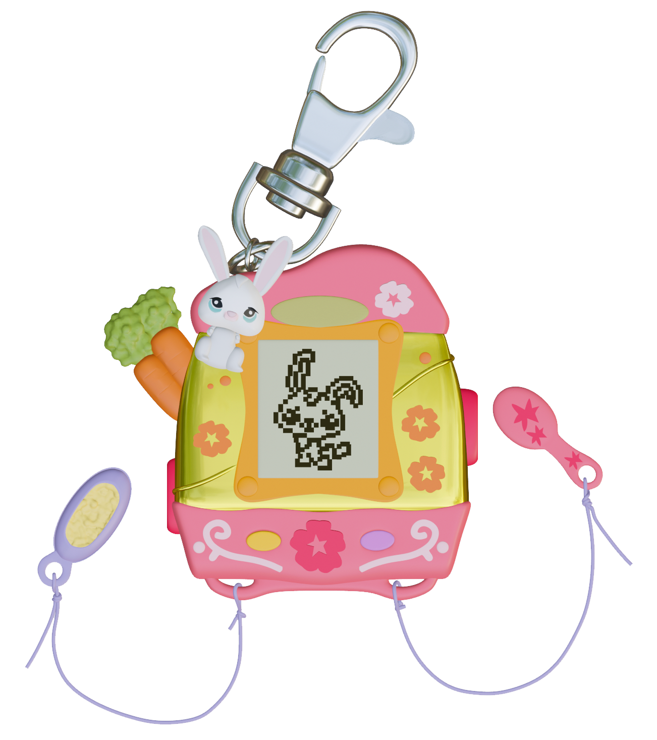 3D rendering of a littlest pet shop toy